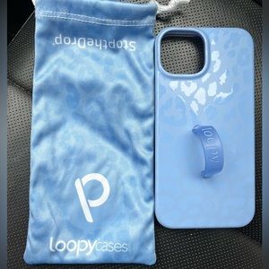 Bran new Lavender Leopard iPhone 13/14 Loopy case